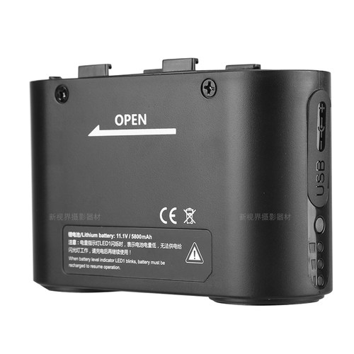 神牛BT5800电池可配PB960机顶闪光灯外置电池AD360II外拍灯电池盒