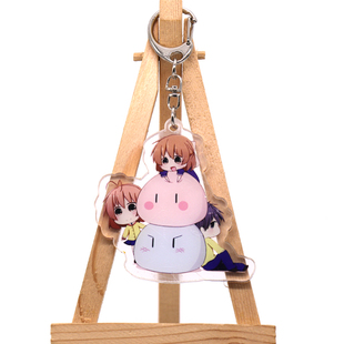 动漫周边 亚克力双面挂件 CLANNAD 古河渚 伊吹风子 藤林杏钥匙扣