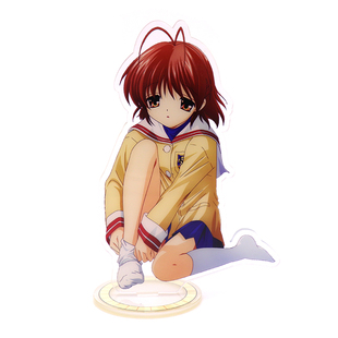 动漫周边立牌 CLANNAD 古河渚 伊吹风子 双面亚克力摆件摆台