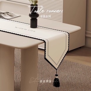 桌旗2025新款婚礼桌旗电视柜高级感茶桌桌布法式现代茶几盖巾布艺