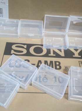 电池盒适适用于索尼a7r3a7m3 a7r4 fz100 fw50锂电池收纳盒保护盒