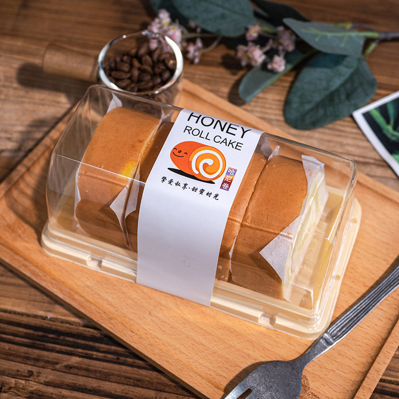 蛋糕卷包装盒防雾梦龙卷瑞士卷盒