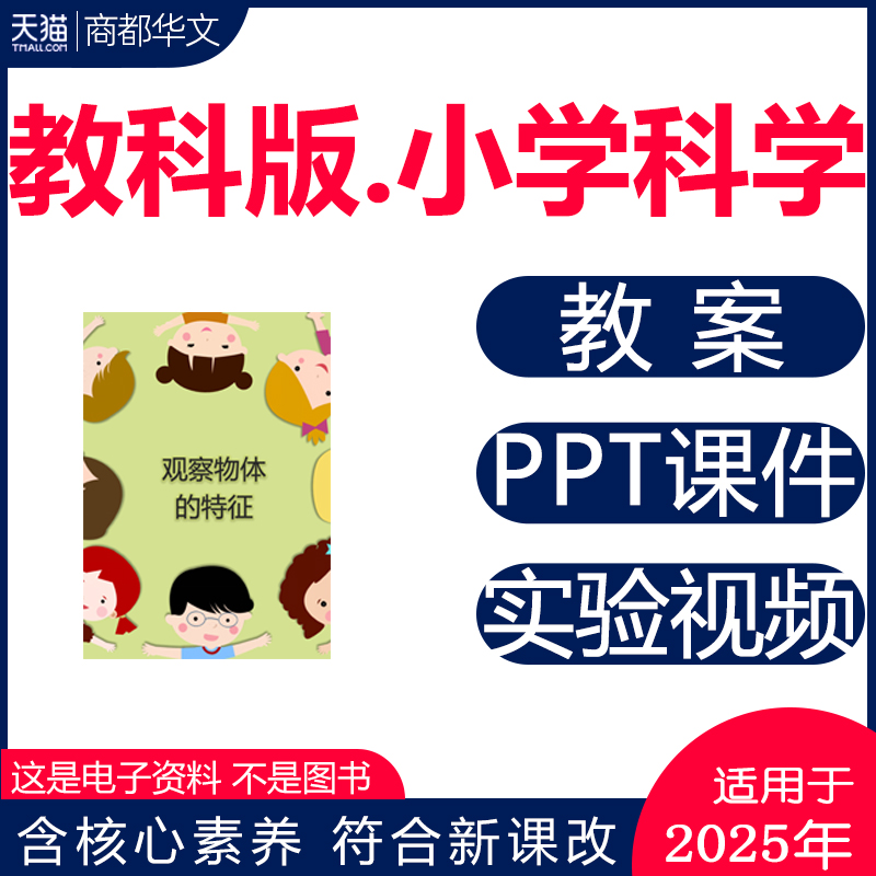 2025教科版小学科学课件PPT教案