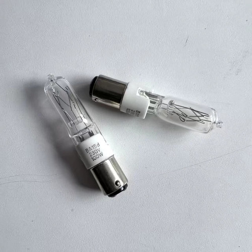 JD BA15D两触点100W150W透明磨砂钨丝光源灯泡