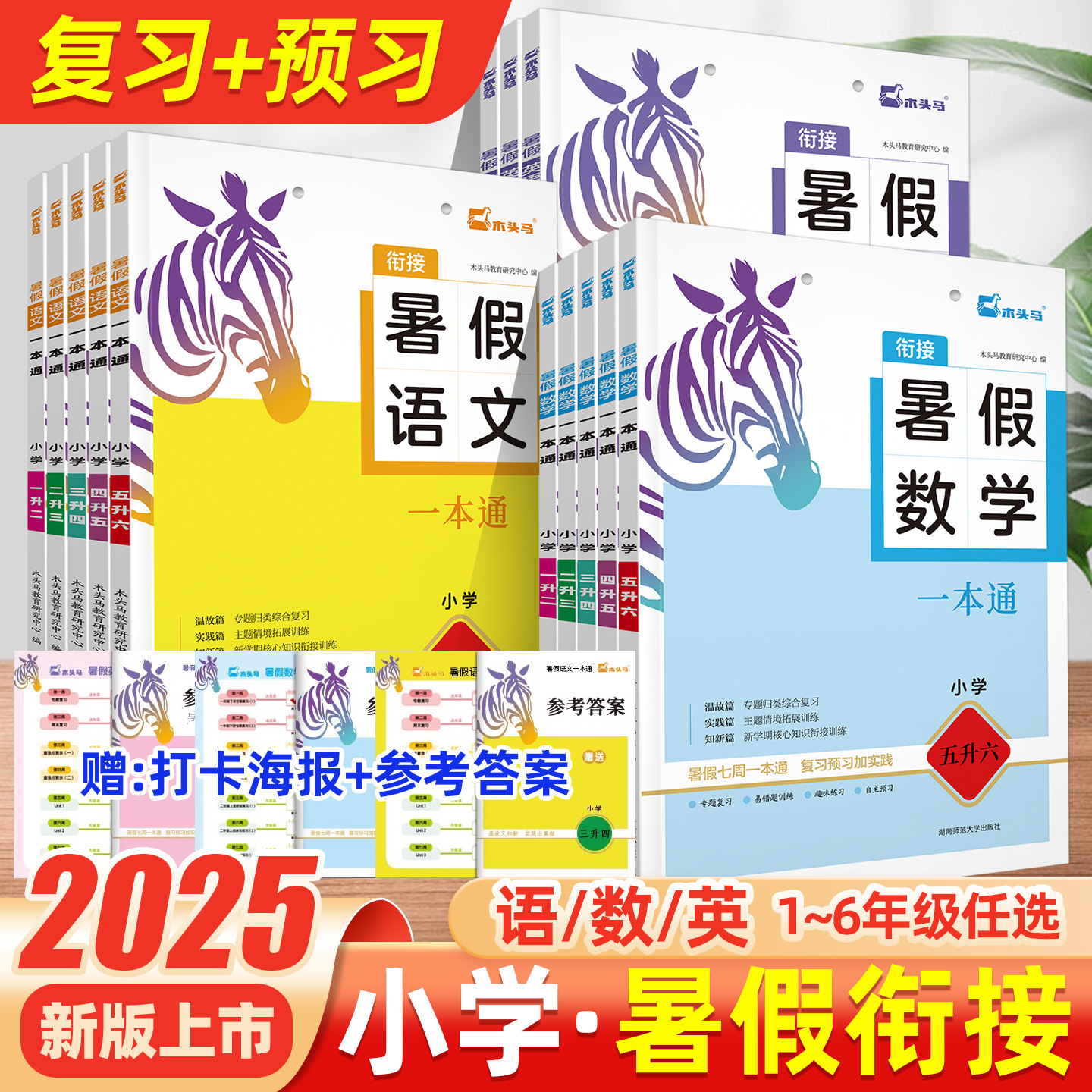 木头马小学生暑假衔接一本通