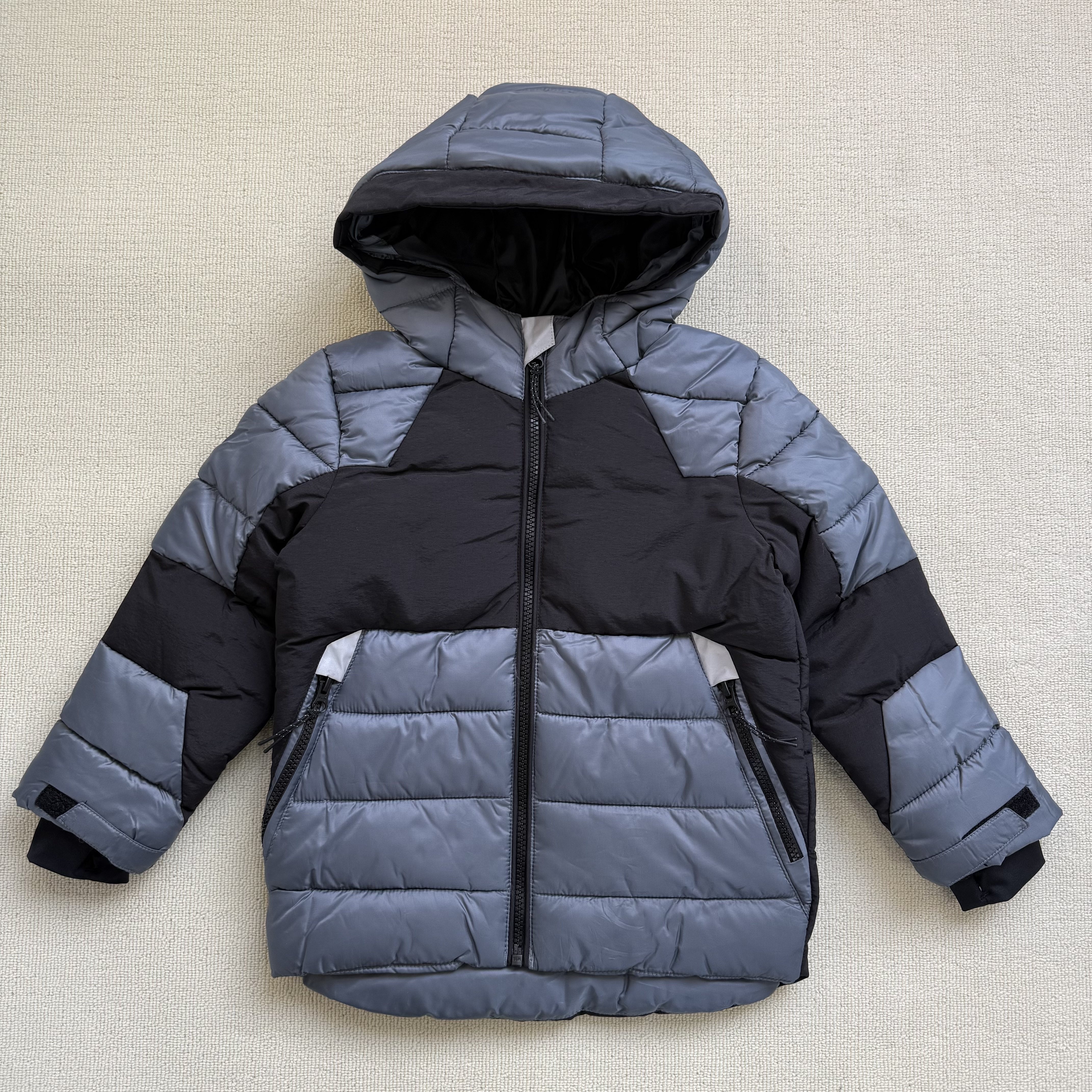 男童冬季加厚保暖棉服洋气厚外套