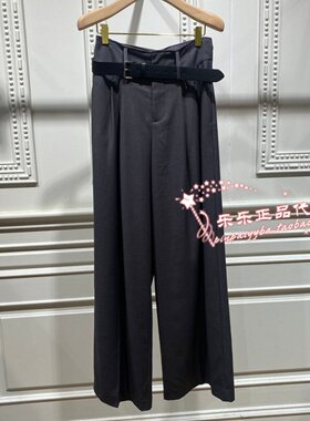 曼娅奴国内2026年春新款通勤直筒休闲裤MQ12BC003