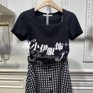 398 MP22RA001 曼娅奴商场专柜2025年夏装 上衣T