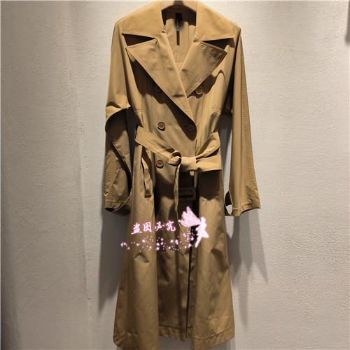 现货 MIGAINO 曼娅奴 2024年秋款MO31HB304单风衣-2色1498