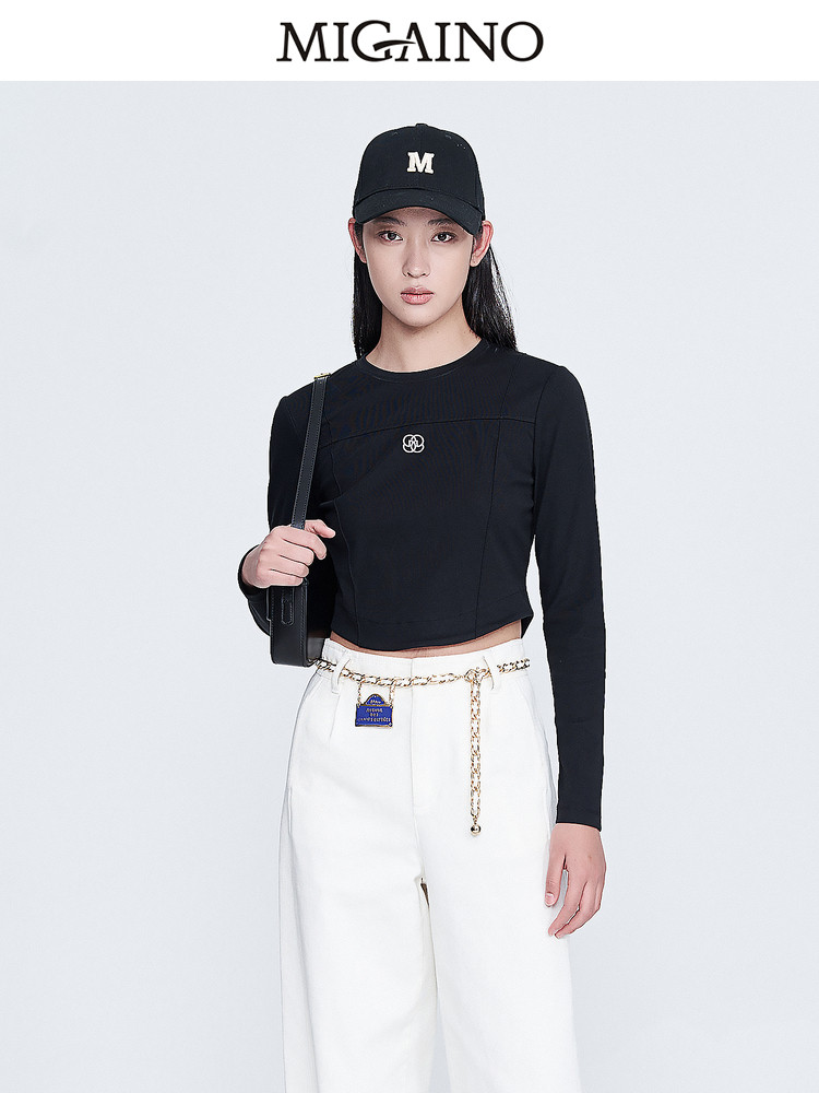 长袖街头常规印花Migano曼娅奴