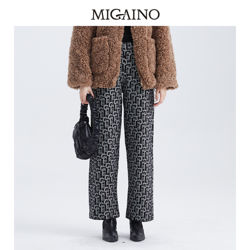 2021年开叉时尚阔腿裤ml42bw201