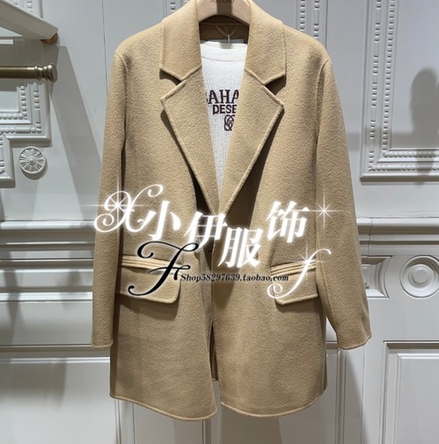 现货 曼娅奴商场专柜2023年春装大衣 MN32GA001 1998