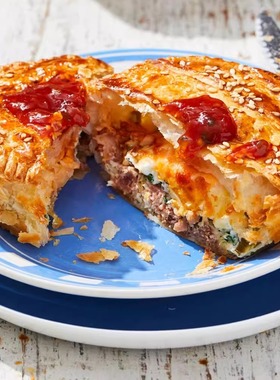 培根鸡蛋派Bacon Egg Pie猫耳本澳式西点糕点下午茶200克可定制