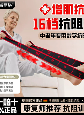 增肌抗阻数字阻力带康复