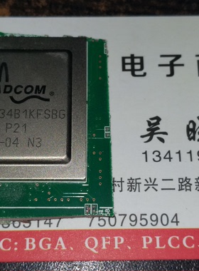 原装正品BCM56134B1KFSBG 通信BGA芯片 自家现货 询价为准
