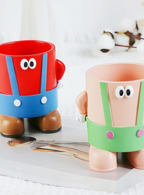 圆形派大星创意笔筒树脂大容量