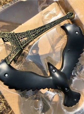 创意礼品平衡鹰埃菲尔铁塔工艺品