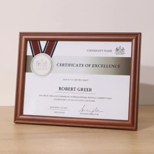 实木营业执照证书相框a4框税务登记证件框架a3奖状授权书外框手工