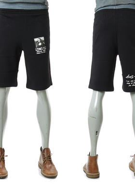 叁仟良品 正品 off white 潮牌 男士休闲裤短裤 OMCI006S19003005