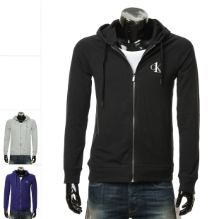 卡尔文克雷恩 男士 字母开衫 NM1865E Calvin 连帽卫衣 Klein