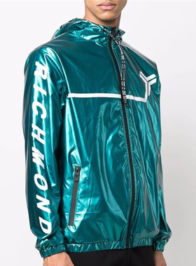 John Richmond 约翰.里士满 男士休闲连帽外套夹克 UMP22001KW