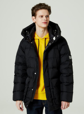 DUVETICA 杜维迪卡男士加厚连帽保暖外套羽绒服222VUDJ07025K0001