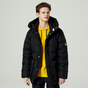 DUVETICA 杜维迪卡男士加厚连帽保暖外套羽绒服222VUDJ07025K0001