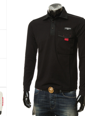 Aeronautica Militare AM 空军男士潮牌长袖POLO衫 232PO1731J611
