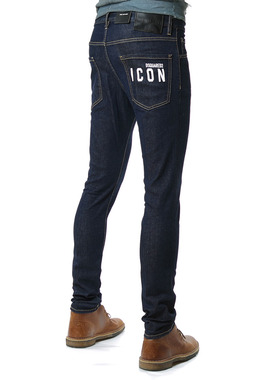 Dsquared2 D2次方 男士修身原色经典长裤牛仔裤 S79LA0054 S30595