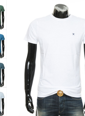 Hackett London 哈克特 男士休闲简约短袖圆领T恤 HM500296
