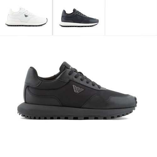 Armani/阿玛尼鹰标百搭休闲鞋