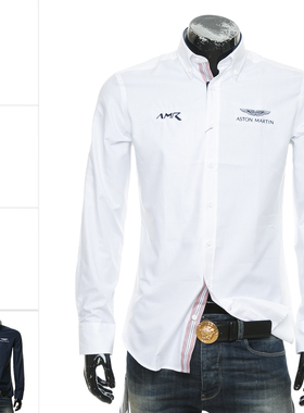 Hackett London 哈克特 阿斯顿马丁联名 男士 长袖衬衫 HM308533