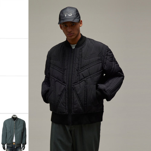 Y-3Y3男士潮牌保暖棉夹克外套