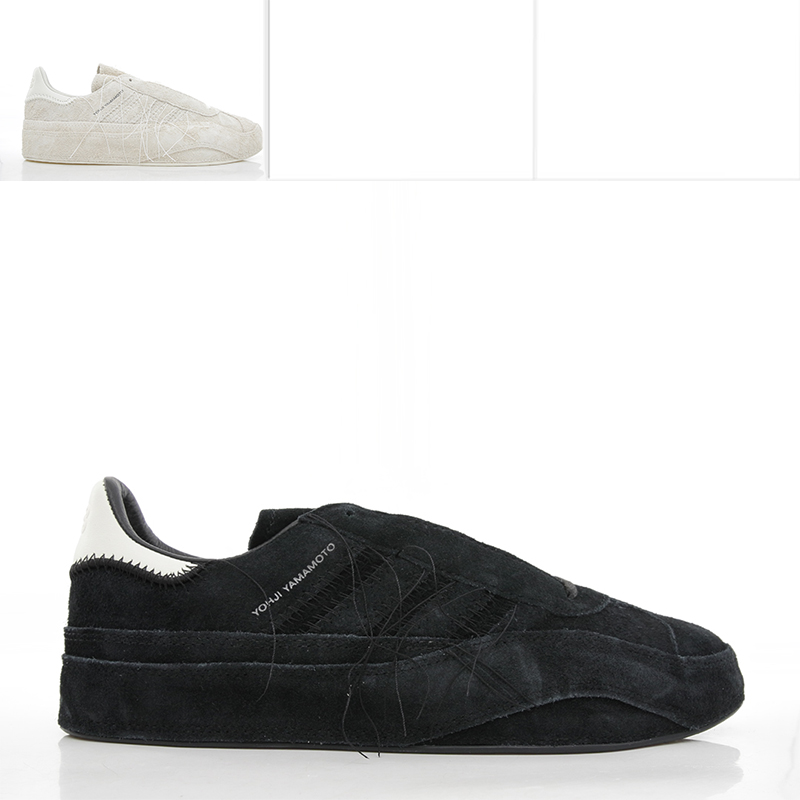 Y-3休闲鞋潮牌翻毛皮低帮鞋