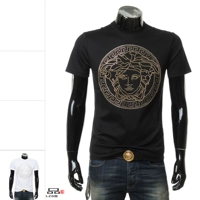 Versace Hot Hot Drill Shreded Light Cotton Короткие рукава