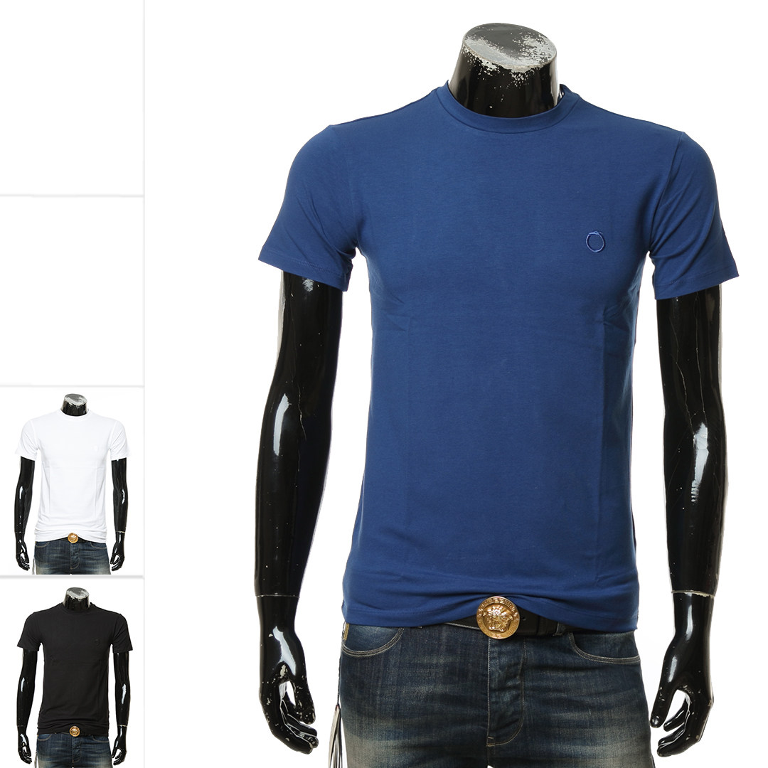 Trussardi 楚萨迪 男时尚休闲简约圆领短袖T恤 52T00715 1T003614