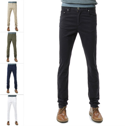 叁仟良品 正品 Paul Shark 鲨鱼 男士时尚纯色休闲裤长裤 C0P4001