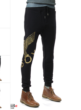 正品BOY LONDON松紧腰运动裤长裤束脚男士休闲裤BOY EAGLE JOGGER