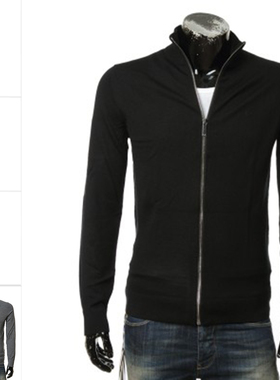 Calvin Klein CK 卡尔文克雷恩 羊毛保暖针织开衫毛衣 K10K110422