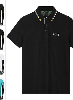 Hugo Boss 绿标 男士时尚休闲修身短袖POLO衫 50469102 10226584