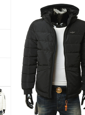 Aeronautica Militare AM 空军 男连帽棉夹克外套202AB1878CT2720