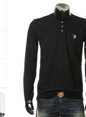 PAUL SMITH PS 保罗史密斯男士彩色小马长袖T恤 M2R-344YE-L21815