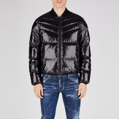 Dsquared2棒球领羽绒服