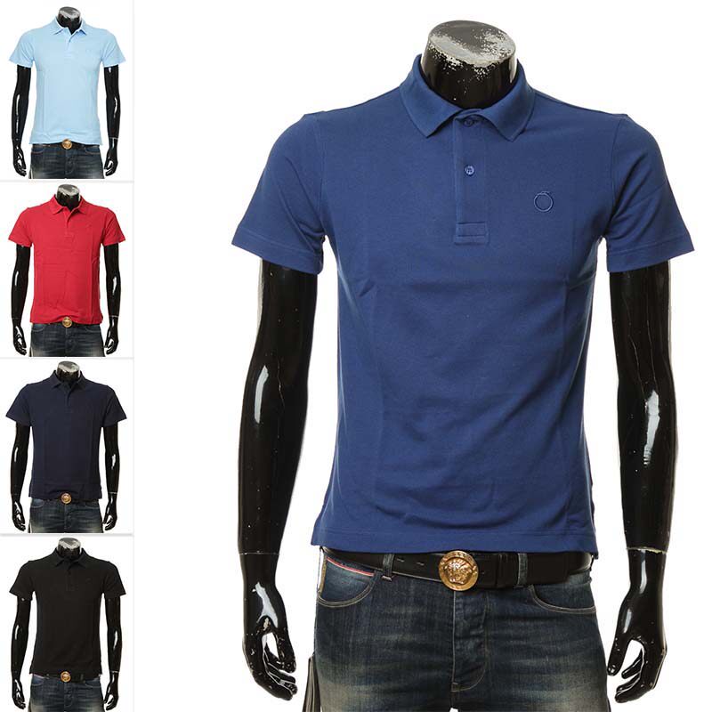 Trussardi 楚萨迪 男士时尚休闲简约短袖POLO衫52T00712 1T005648