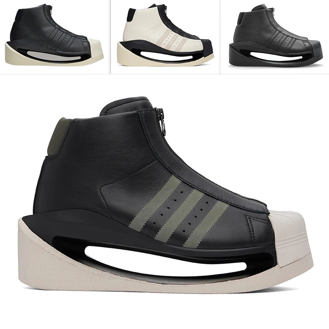 Y-3Y3男士潮牌真皮高帮鞋