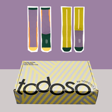 socks for today城市运动健身袜子男女2双装圣诞生日礼物礼盒速干