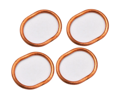 KLR650 KL650 87-18 22 KL600 KLR600 84-86 88-94排气管集箱垫圈