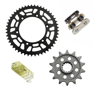 KLX400 R SR 前后牙盘 大小齿 链轮 齿轮 520油封链条 2003年