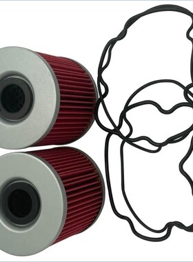适用于铃木Suzuki GS450L/G GS500 GS500E/F/H 机油滤清器滤芯2个