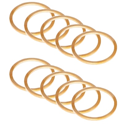 适用川崎 ER-6F ER6F EX650E ER6N ER-6N 排气管头段垫片接口垫圈